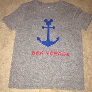 Boys Disney Cruise Bon Voyage Tee size 8